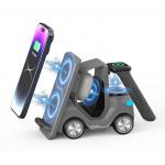 4 In1 15W Car Shaped Charging Station DC5V/1.2A  For Charging 3 Devices for sale
