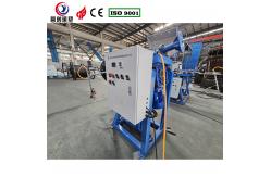 China Fully Automatic Delta PLC Controlled Rock And Roll Rotomoulding Machine With Low Noise supplier