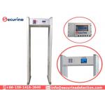 TamperProof Portable Walk Through Security Detector LCD Display With 33 Preset Locations for sale