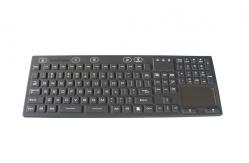 China Washable Silicone Keyboard Industrial With Numeric Keypad Backlight supplier