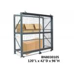 Durable Teardrop Pallet Rack Security Enclosure Pallet Storage Cage OSHA Standard for sale