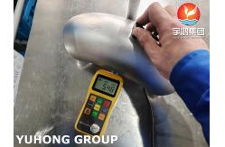 China ASTM A403 WP304H-S 90 LR Elbow Butt Weld Pipe Fitting UT supplier