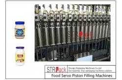 China Linear Mayonnaise Food Sauce Paste Bottle Filling Machine 1-5L Volumetric Piston Filler supplier