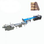 High speed Chocolate coated fruit bar making machine with packing machine for sale