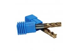 China 8mm 1/4 5/16 Roughing End Mills For Steel HRC55 supplier