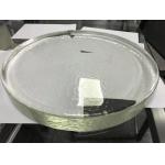 Tabletop Thick Round Clea K9 SGS Lead Cut Crystal Glasses for sale
