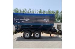China Traction Folding Arm Grain Transporter 28 Cubic Meter For Crops supplier