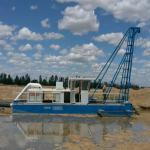 Diesel Power 300mm Jet Sand Suction Dredger With Gearbox for sale