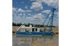 China Diesel Power 300mm Jet Sand Suction Dredger With Gearbox supplier
