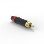 50V 16A RCA Audio Connector Metal RCA Male Connector Waterproof for sale