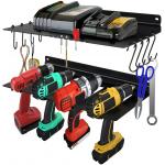 Garage Power Tools Organizer Cordless Electric Drills Storage Rack Acceptable OEM for sale