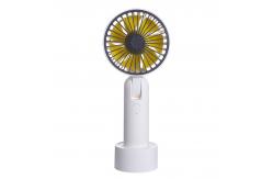 China 1200mAh Mini Portable Handheld Fan Rechargeable 3 Speed Handheld Mini Electric Fan supplier