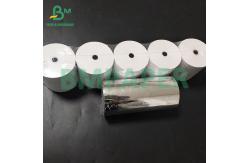 China 48 65 GSM Papier Termiczny White Large Roll Thermal Paper Credit Card Machine supplier
