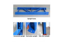 China Safest Metal Material Light Duty Racking Warehouse Storage Standard Size supplier