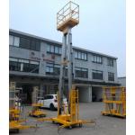10 Meters Aluminum Aerial Work Platform Double Mast Vertical Lift