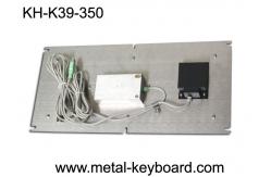 China Anti - vandal Industrial Metal Kiosk Keyboard with Laser Trackball , dustproof keyboard supplier