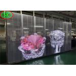 High Brightness Shopping Malls P3.91 Transparent LED Screen for sale