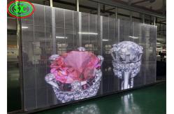 China High Brightness Shopping Malls P3.91 Transparent LED Screen supplier