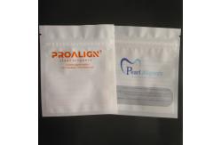 China Teeth Cmyk 120mic MOPP Plastic Packaging Bags Gravure With One Side supplier