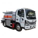 4x2 2000L Mini Fuel Dispenser Truck Small Fuel Tanker Truck Left Hand Drive for sale