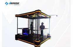China Two  Players VR Tower  9D Shooting Simulator With HTC VIVE Glasses supplier