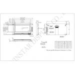 256*128 Wide Temperature Graphic LCD Module Winstar 100% Replace Industrial Display