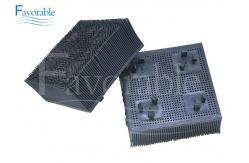China Black Nylon Bristle Blocks Suitable For Investronica Auto Cutter supplier
