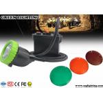 50000 Lux IP67 Led Mining Lamp , 11.2Ah Capacity Battery Coal Mining Lights 