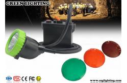 China 50000 Lux IP67 Led Mining Lamp , 11.2Ah Capacity Battery Coal Mining Lights  supplier