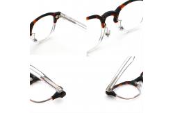 China Trendy Design Handmade Acetate Optical Glasses Frame MR 98621 supplier