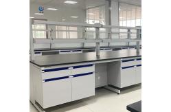 China Customized Lab Workbenches with Casters Drawers Shelves Storage Lockers supplier