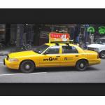 High Resolution Taxi Top Advertising Signs Waterproof P4 Led Screen 2 Years Warranty for sale