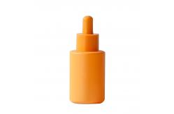China Customized Macaron Glass Empty Essential Oil Bottle With Dropper Cap supplier