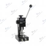 Manual Coin Cell Battery Punching Machine Disc Cutter For Electrode / Separator
