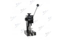 China Manual Coin Cell Battery Punching Machine Disc Cutter For Electrode / Separator supplier