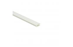 China                    Wide Flexible H Channel Extrusion Profile White              supplier