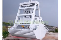 China Clamshell Wireless Remote 2 Peel 50 CBM Grab Bucket Crane supplier
