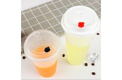 China PET Boba Cups And Lids 32 Oz Plastic Cups With Lids Sample Freely supplier