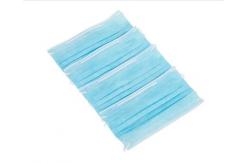 China Elastic Earloop 3 Layer Face Mask Soft 3 Ply Non Woven Face Mask supplier
