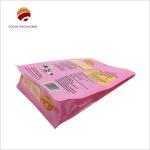 Custom Design Moisture Proof PET/VMPET/PE Flat Bottom Bags for sale