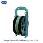 Overhead Line Conductor Stringing Blocks With 508mm Nylon Aluminum Alloy Sheave for sale