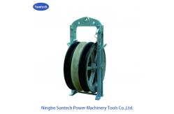 China Overhead Line Conductor Stringing Blocks With 508mm Nylon Aluminum Alloy Sheave supplier