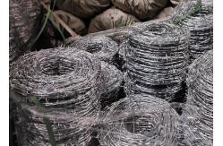 China 14 Guage Hot Dipped Galvanized Barbed Wire For Modern Security Fencing supplier