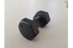 China Heavy Hex ASTM A325 HDG YZP BLACK ZP 800mm Steel Hex Bolt supplier