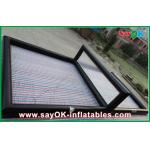 0.6mm PVC Inflatable Vollyball Field , Inflatable Water Games CE