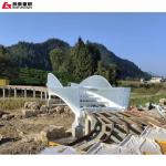 Prefabricated Steel Truss Pedestrian Bridge Lightweight Structural Steel Bridge for sale