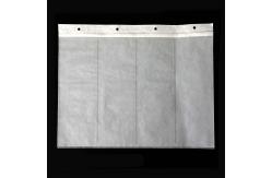 China Environmentally Friendly Custom Paper Bags Rectangular Shape 35gsm Thickness supplier