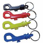 Split Key Ring Plastic Key Holder Key Clip 2-5/8 In Personalized Bolt Snap Assorted Color for sale