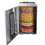16 Trays Rotatable Industrial Fruit Dryer Machine 1.8kw For Lemon Drying for sale