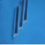 6.91g/cm3 Density Solar Transparent Quartz Glass Rod For Industrial